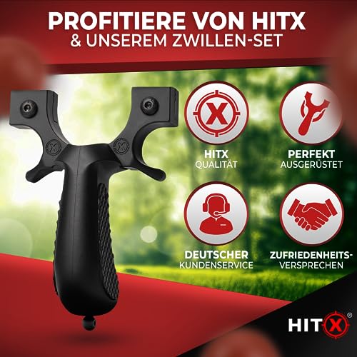 HITX® Zwille Steinschleuder Bundle 